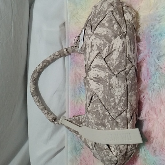 SALE! NWT Jason Wu Woven Nylon Ivory Lizard Print Shoulder Bag - Picture 15 of 15